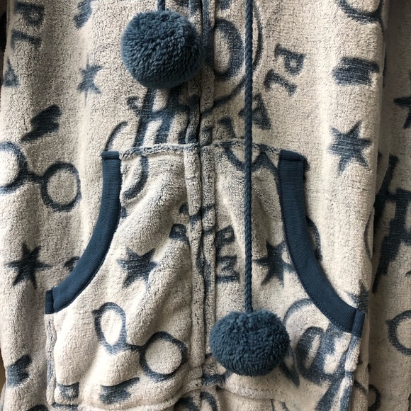 Harry Potter Onesie Pajamas Zip Up Hoodie - Picture 5 of 10